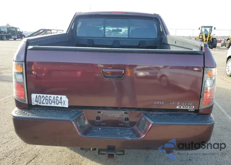 2007 Honda Ridgeline Rtl from USA, damaged, VIN 2HJYK16597H524738